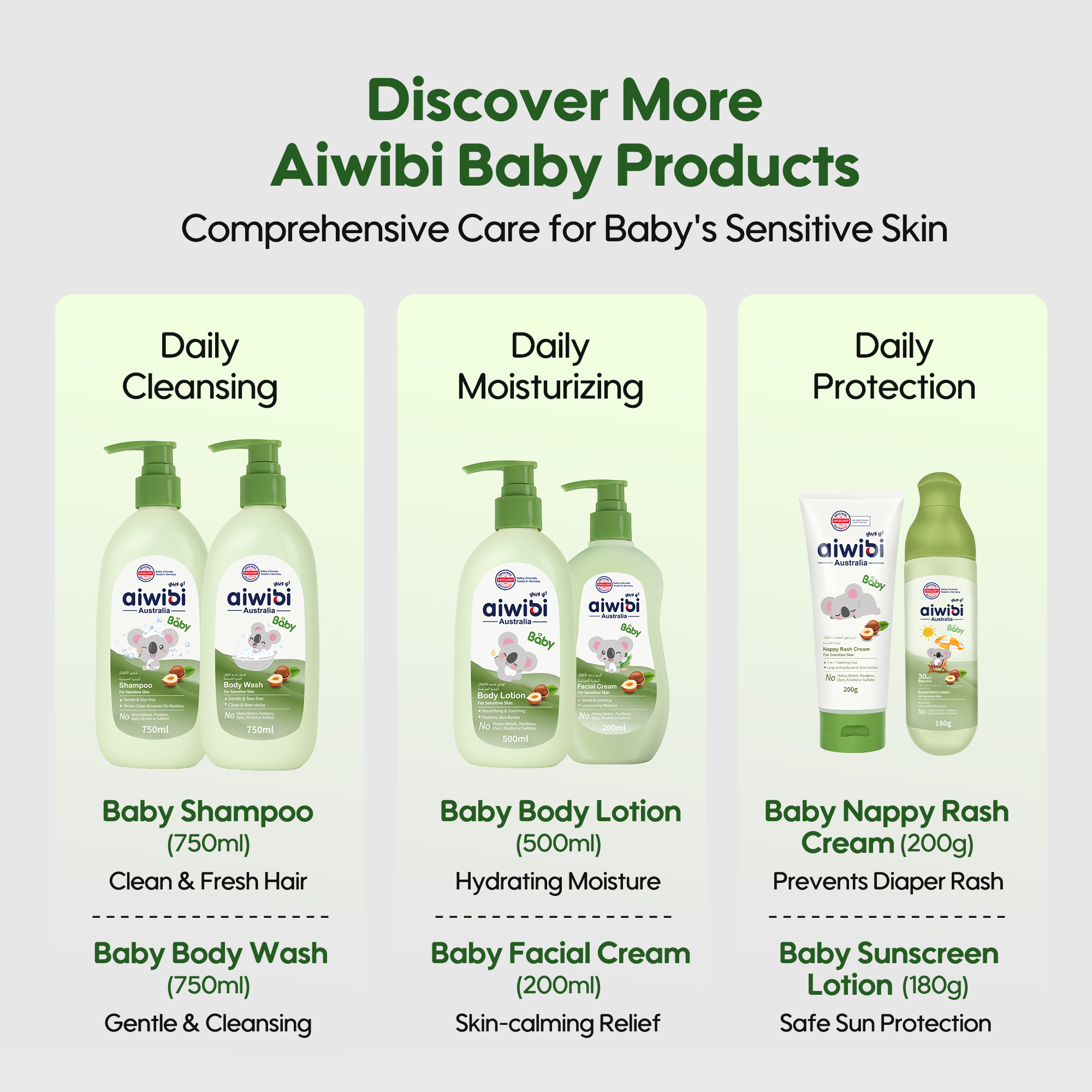 Lotion corporelle Nurture Nut pour bébé