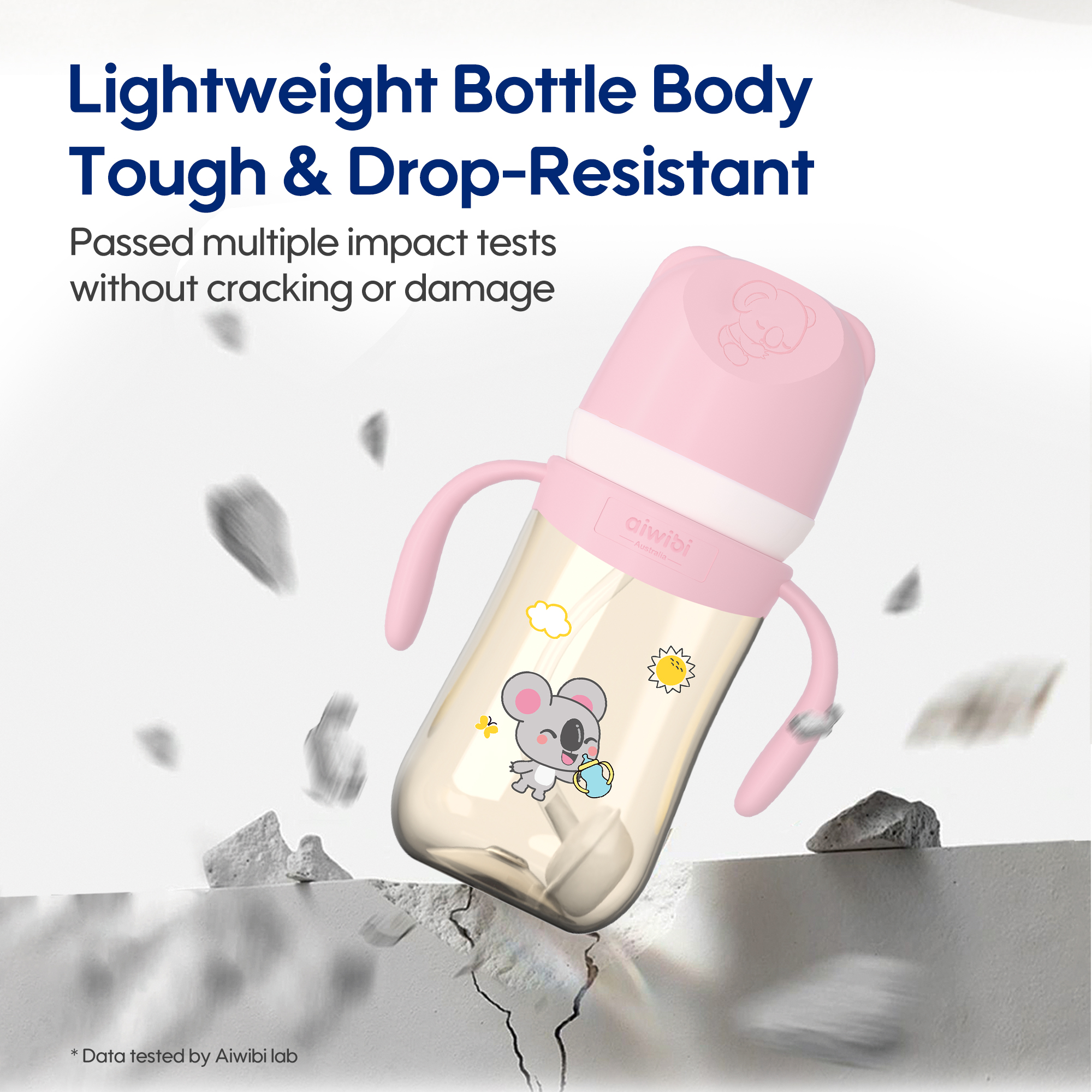 Biberons pour bébé en Tritan (180ml/270ml)