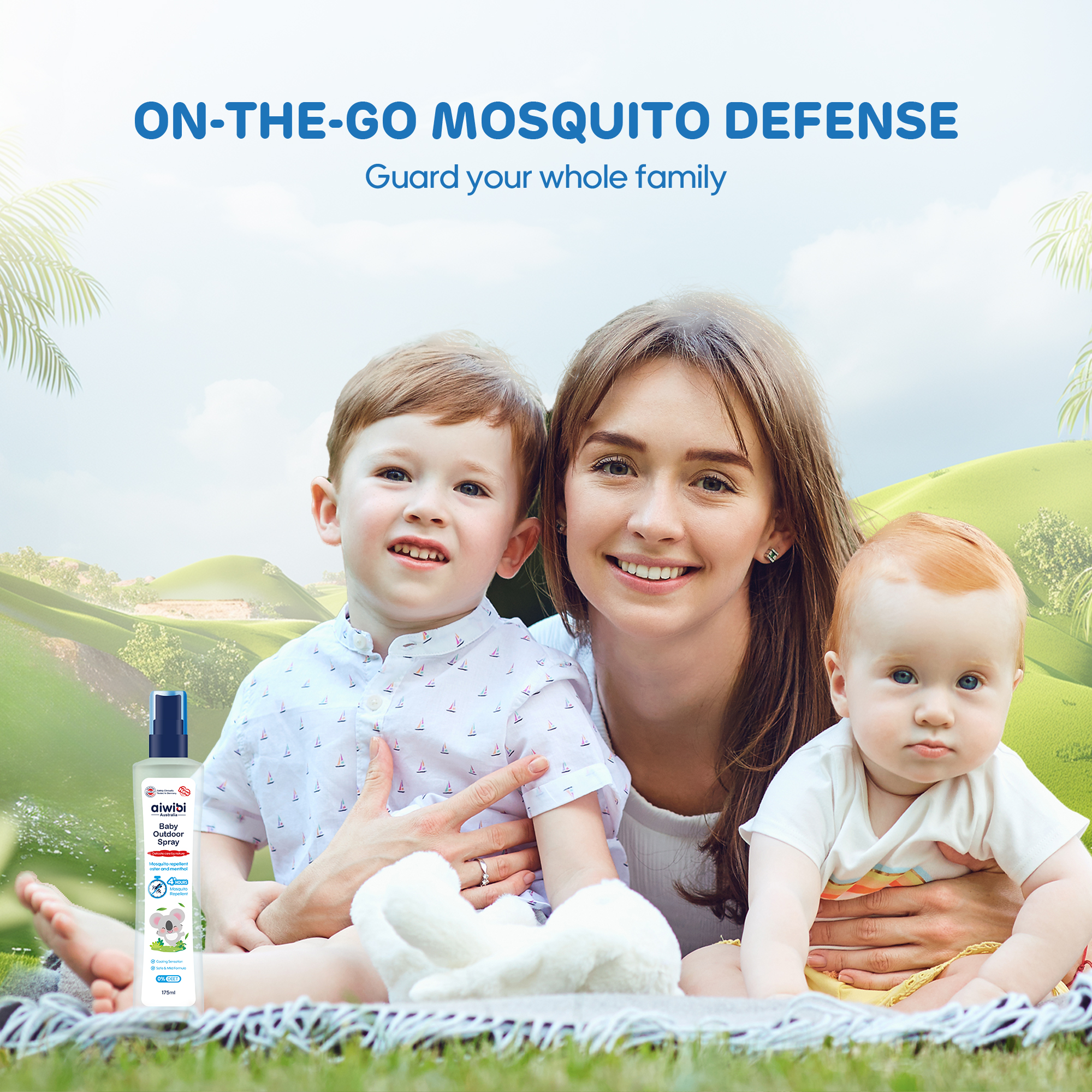 Spray d'extérieur pour bébé (175ml)