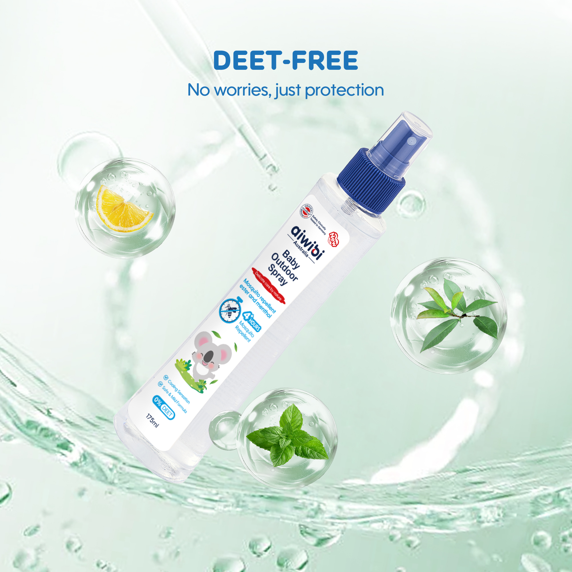 Spray d'extérieur pour bébé (175ml)