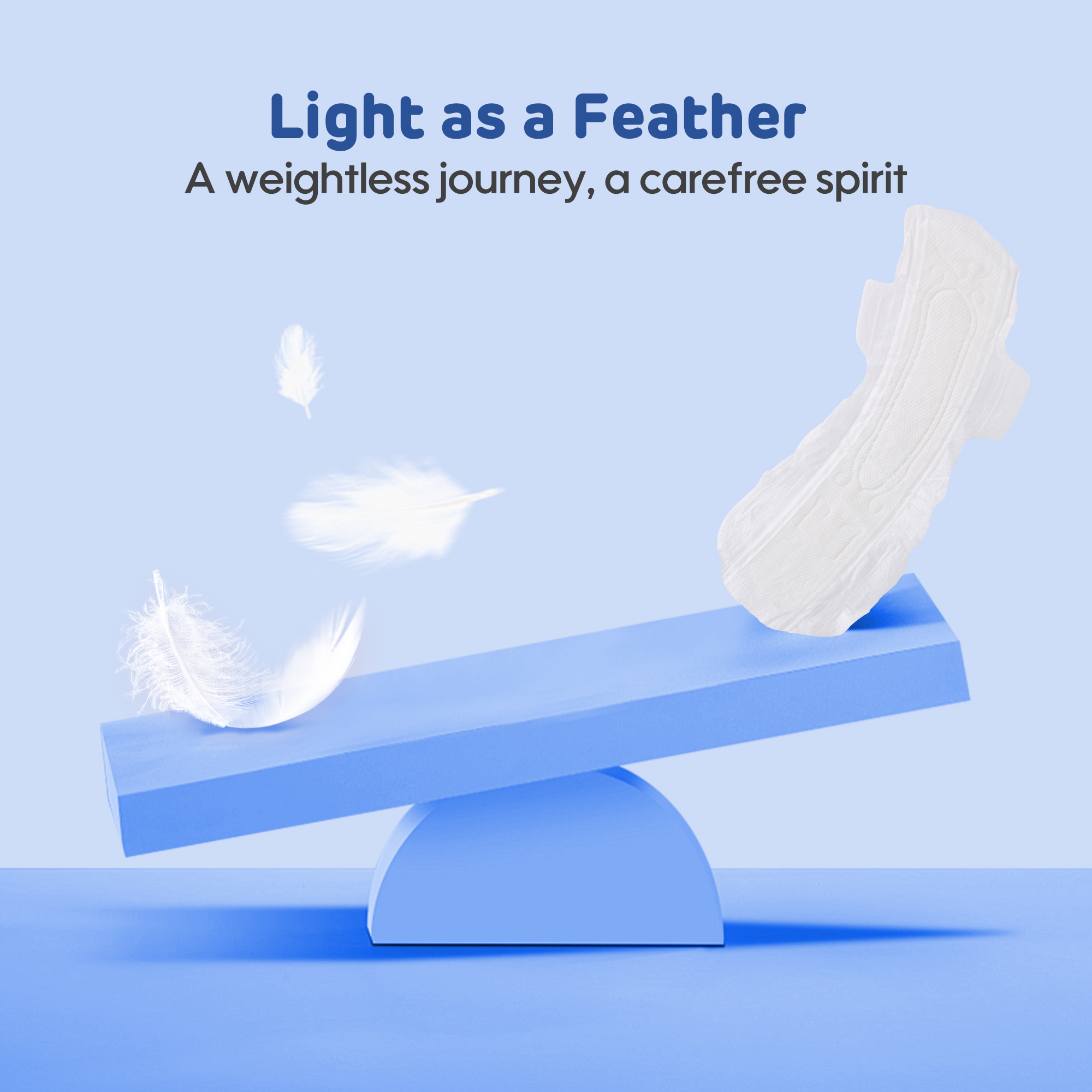 Serviettes Hygiéniques (noyau absorbant * 420mm de 8 serviettes)