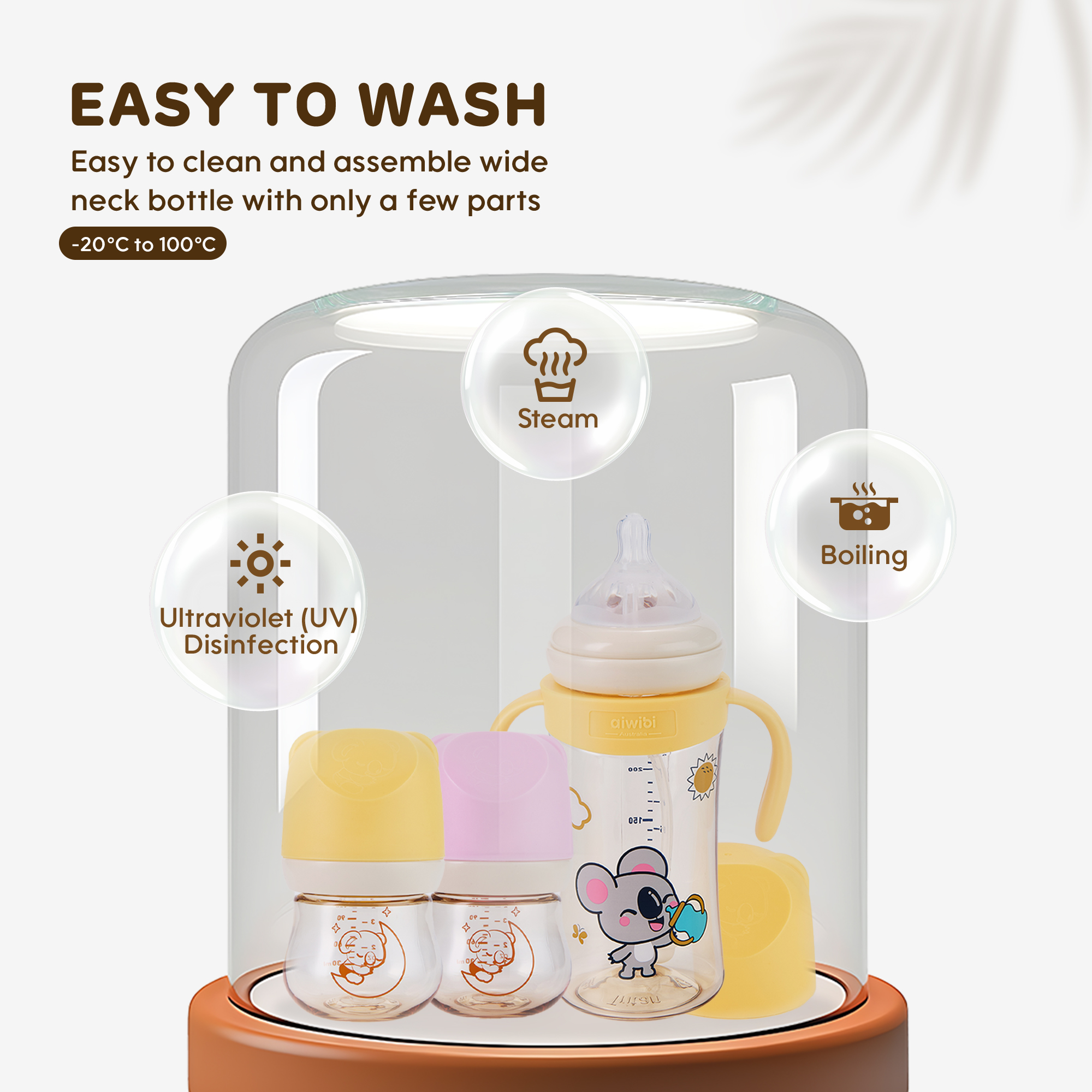 Biberons pour nouveau-né en Tritan