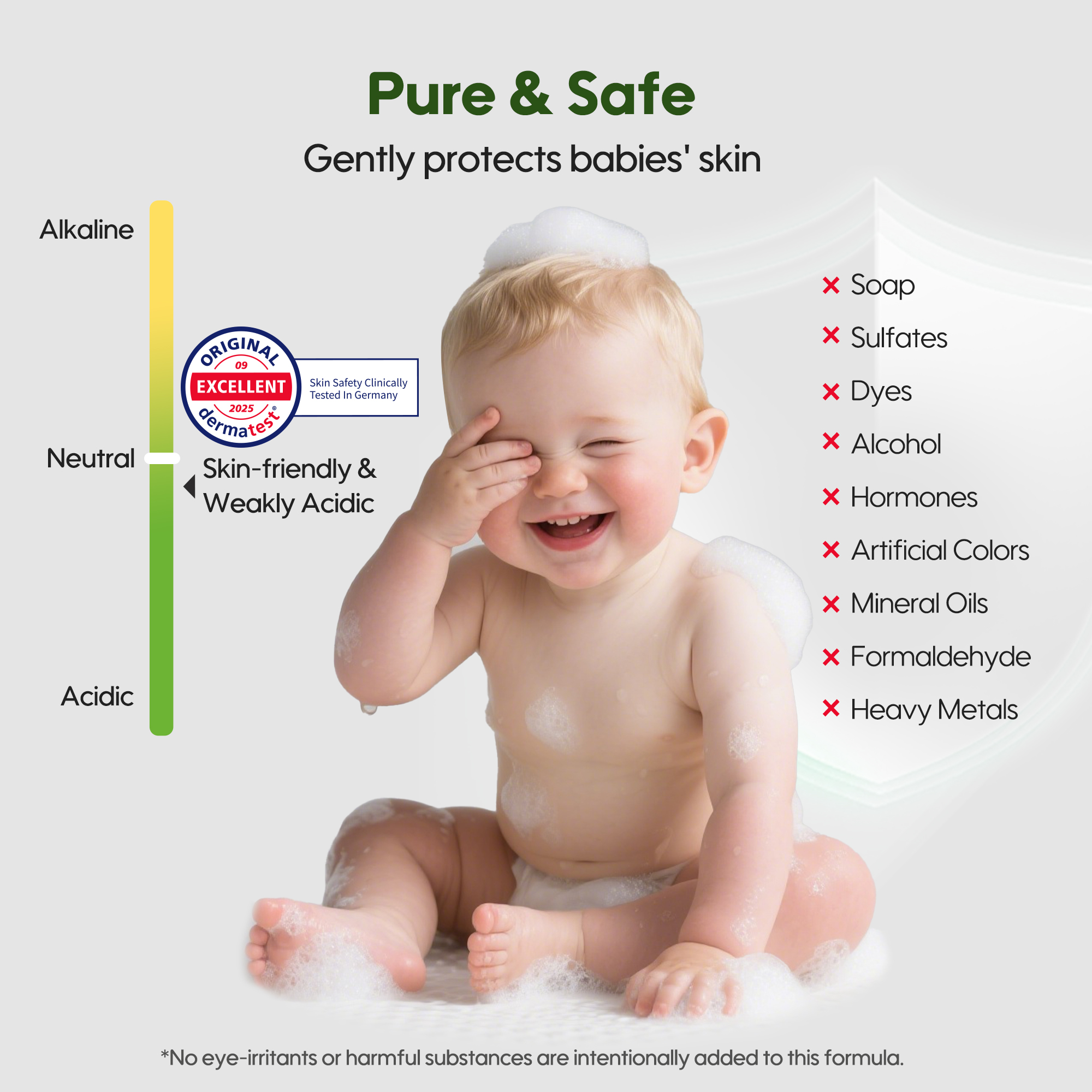 Gel douche Nurture Nut pour bébé