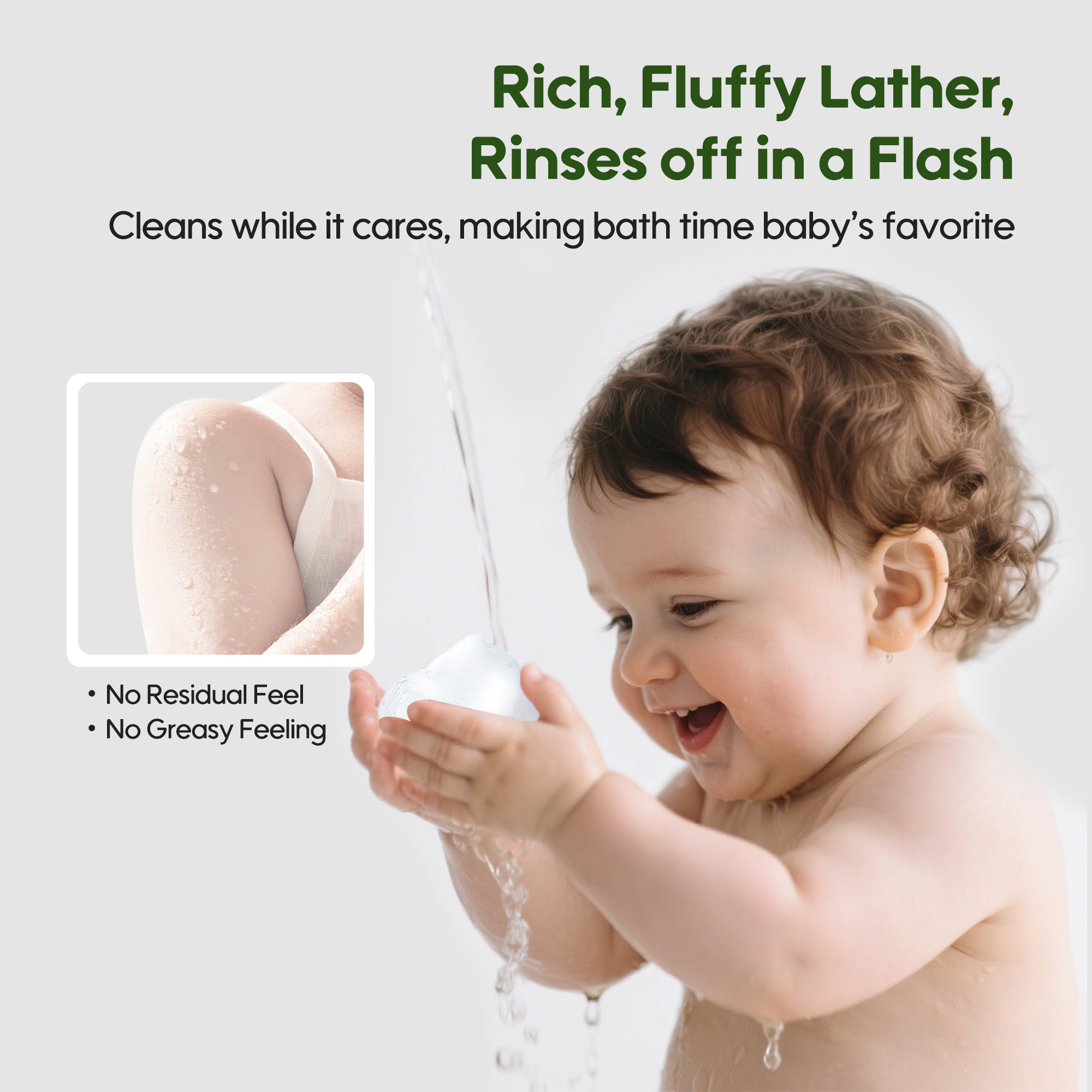 Gel douche Nurture Nut pour bébé